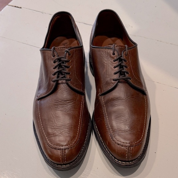 Allen Edmonds Clark Street Split Toe Derby Casual Dress Men’s 11 Brown - Picture 5 of 9